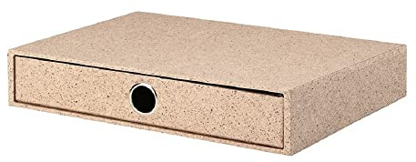Rössler 1524452390 – S.O.H.O. Lådlåda för DIN A4, med fingerhål, cacao, 335 x 252 x 65 mm, 1 styck