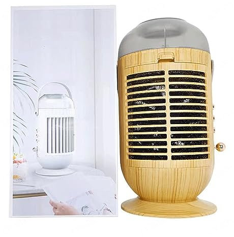 BAIYUN Ventilador Enfriador De Aire - 4 en 1 Aires Acondicionados Baratos Pared | De Aire Acondicionado depósito 400ml - 3 velocidades y 2 Niebla para Oficina, hogar