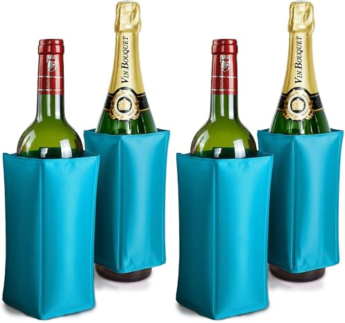 Vin Bouquet FIE 172 Kühlmanschette, Nylon, blau, 14.5 x 20 x 2.5 cm, 14.5x20x2.5 cm (Packung mit 2)