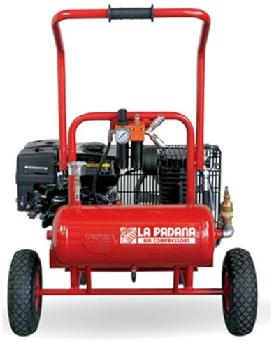 Compresseur d'air thermique de 4 CV réservoir 10 litres LA PADANA