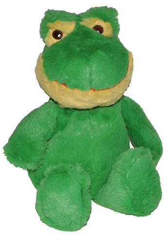 alles-meine.de GmbH Lavendelkissen/Weizenkissen - lustiger Frosch - 33 cm - für Wärme - Wärmekissen Heizkissen Körnerkissen Tier Kinder Lavendelduft - Kinderwärmekissen/B..