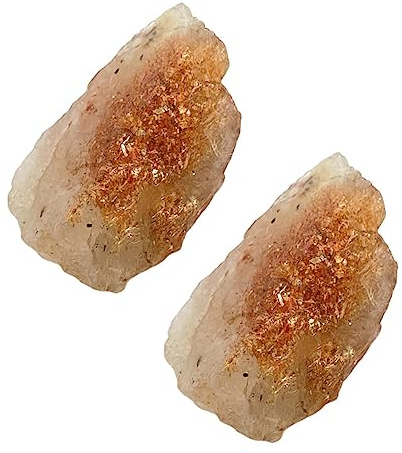 HAWILLOSCH Piedras Naturales De Chakras 2 Piezas 1-2 Cm En Bruto Piedra Energética De Yoga Meditación y Feng Shui Decoración Terapéutica Para Relajación y Bienestar