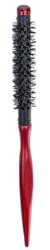 Piccola spazzola rotonda per capelli, setole in nylon, asciugacapelli corto, rullo per acconciatura, spazzola rotonda piccola con setole in nylon