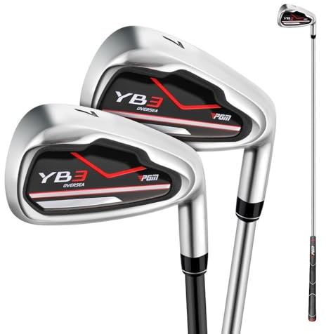 Mazza da golf in ferro a 30 gradi Loft #7 con albero in carbonio/acciaio, per destrorsi, principianti, uomini, donne, giocatori di golf, sport all'aria aperta (albero in carbonio)