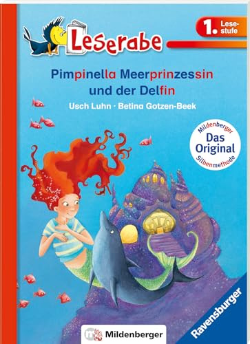 Pimpinella Meerprinzessin und der Delfin - Leserabe 1. Klasse - Erstlesebuch für Kinder ab 6 Jahren (mit Mildenberger Silbenmethode)