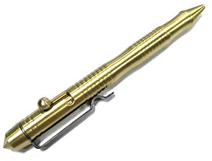 Massivem Messing Pen mit ausziehbarem Refills und Bolt Aktion Tragbare Empfindliche Unterschrift Pen Kugelschreiber für Business Office 0.5mm 1PC