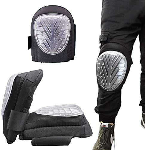 PROCERA Rodilleras profesionales, para el trabajo, para el jardín, rodilleras, para adultos, para hombre, rodilleras, rodilleras, constructores, cómodas almohadillas de gel, 1 par