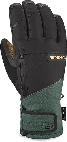 Dakine Gore-Tex Lederhandschuh, kurz, aus Titan, Dark Forest, Größe S