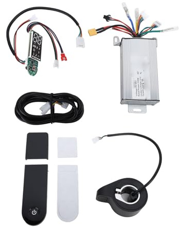BuyWeek Elektroroller Motor Controller Dashboard Kit für Xiaomi M365 1S Pro Pro2, DC 36V 350W Elektroroller Motor Controller Armaturenbrett Daumengas Kit