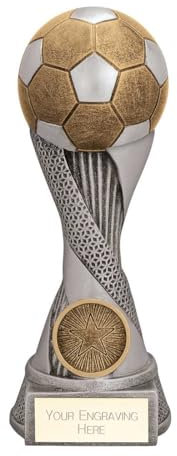 tecnocoppe Trofeo Calcio h 17,5 cm Targhetta Personalizzata Omaggio