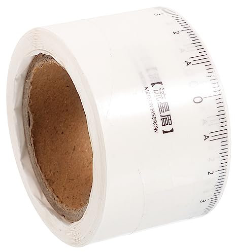 OHPHCALL 1rolle Eyebrow Ruler Sticker Augenbrauen-mapping Aufkleber Für Präzise Augenbrauenmessung Hilfestellung Für Kosmetiktätowierer