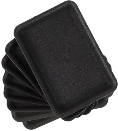 POPETPOP 8pièces Soucoupes pour Plantes Intérieur Plateaux pour Pots De Fleurs Lot de Supports Plastique Soucoupes Et Bacs à Fleurs