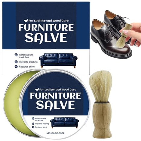 Nettoyant Cirage Cuir - Prévient les Fissures & Restaure la Couleur,Crème Polissante Cuir Maison | pour Canapé Fauteuil Siège Tête de Lit Sacs Vestes Chaussures Bottes