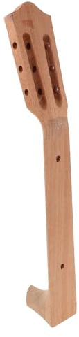 Levemolo Manico per Chitarra in Legno Khaki per Fai-da-te, Lavorazione Fine e Qualità Sonora Migliorata, Componente Essenziale per Costruzione Chitarre Acustiche