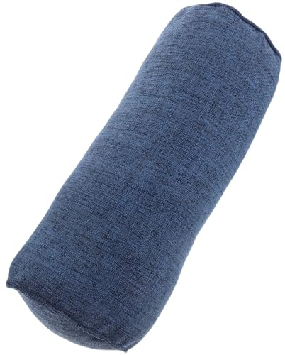 BESPORTBLE Yoga Bolster Kissen Rund Zylinderförmig Fitness Nackenkissen aus Weichem Material für Yoga Entspannung zu Hause und Unterwegs (15x15x40 Cm)