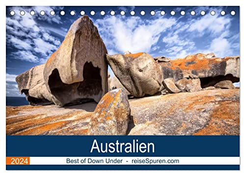 Australien 2024 Best of Down Under (Tischkalender 2024 DIN A5 quer), CALVENDO Monatskalender: Australien - bekanntes und unbekanntes Down Under (CALVENDO Orte)
