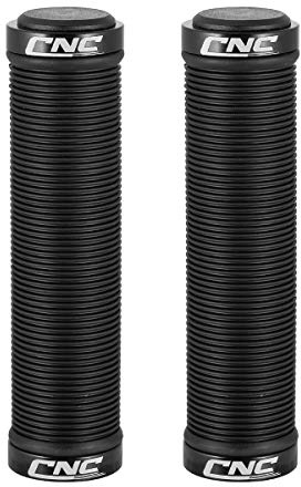 EASTERN POWER Puños para Bicicleta de Montaña, BMX y Carretera - Antideslizantes de Caucho con Doble Bloqueo - Compatible con Bici Plegable - Negro