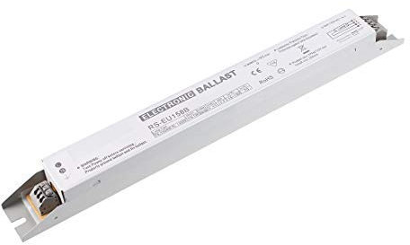 NA Ballast électronique 110/120-Volt 55-Watt Fluorescent Lamp T8 Ballasts Instant Start Multi-Volt Low Profile Blanc de jour 1 unité