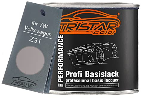 TRISTARcolor Autolack Dose für VW/Volkswagen Z31 Silber Metallic 0,5L