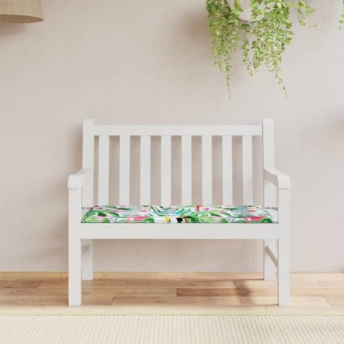 LAPOOH Kissen für Gartenbank, Oxford-Stoff, mehrfarbig, 100 x 50 x 3 cm, Kissen für den Außenbereich, Kissen für Paletten, Outdoorkissen, Bodenkissen