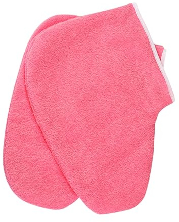 Calzino Idratante Piedi Paraffina, Copertura Rossa | 1 Paio, Uso Spa e Casa, Conserva Calore, Favorisce L'assorbimento Dell'umidità