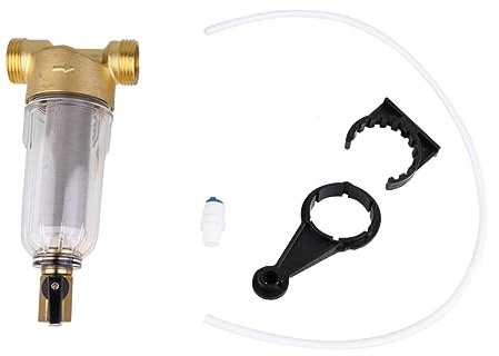 TOYANDONA Pre-filter Domestic Water Backwashing Sediment Filter Hose for Home Water Purification for Bathroom Tap Filtration