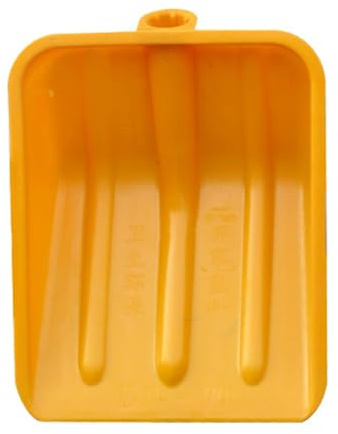 Pala de jardín multiusos ligera para nieve y limpieza de basura, con diseño de almacenamiento sencillo