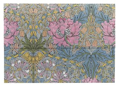 Paperblanks Morris Pink Honeysuckle William Morris Document Folders Document Folder Wrap