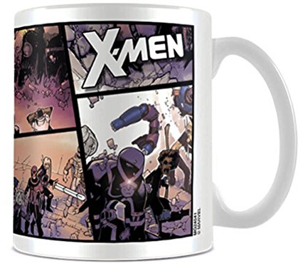X-Men Comic Schlacht Becher aus Keramik, Mehrfarbig