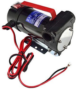 BSD Kraftstoff Umfüllpumpe - Elektrisch Diesel Pumpe, Dieselpumpe, 12V Diesel Selbstsaugend Pumpe - 24V 155W - 3/4” BSP