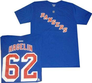 CCM Reebok NHL T-Shirt New York Rangers - Hagelin - Senior XS