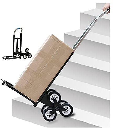 Sackkarren Rollwagen Zum Treppensteigen, Tragbare Klappbare Handwagen, Multifunktionswagen Mit Einer Tragfähigkeit Von 100 Kg, Für Den Familienumzug Von Einkaufsgepäcktransportwagen