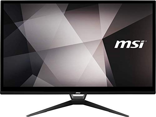 MSI Pro 22XT 10M-444EU PC de Bureau Tout-en-Un - Écran Tactile IPS 21,5, 1920x1080 (FHD), CPU Intel Core i3-10105, 8Go RAM, 256Go SSD, Clavier & Souris Filaire, Windows 11 Pro - Noir