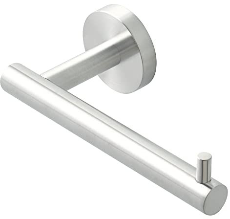 Toilettenpapierhalter Edelstahl, SAYAYO Klopapierhalter Edelstahl Gebürstet WC Rollenhalter Klorollenhalter Wandmontage für Küche und Badzimmer