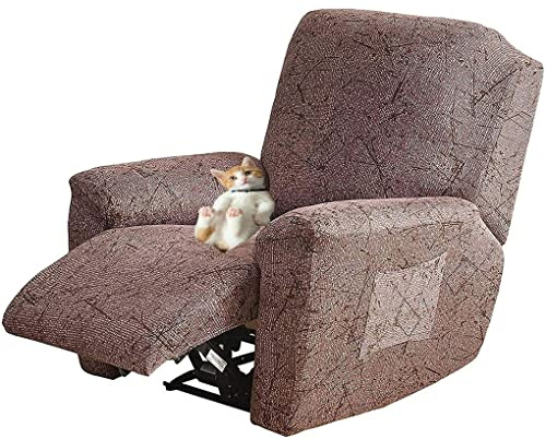 Relaxsessel Bezug Stretch Ruhesessel Bezug Wasserdicht Elastischer Antirutsch Husse Relaxsessel Stretchhusse Weich Stoff Fernsehsessel Bezug Sesselbezug Relaxsessel Cover ( Color : #8 , Size : 1 Sitze