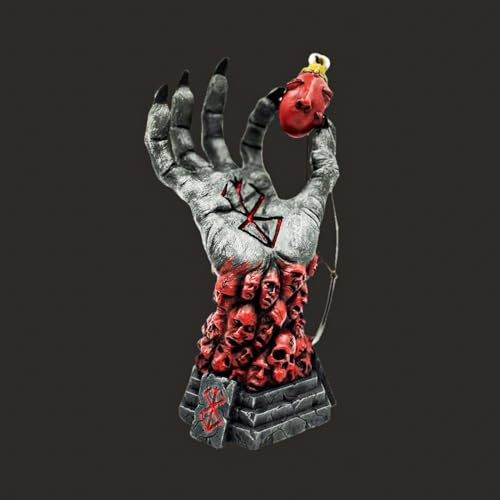 nezababy Berserk, statuetta Berserk, mano di Dio, statuetta di anime per fan, Halloween, statuetta in resina (figura Berserk, taglia unica), 103437