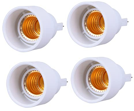 Gadpiparty Adattatore Portalampada in Ceramica da G9 a E14 Convertitore di Luce per Lampade LED e Incandescenza Accessori per Lampade per Uso Domestico e Ufficio