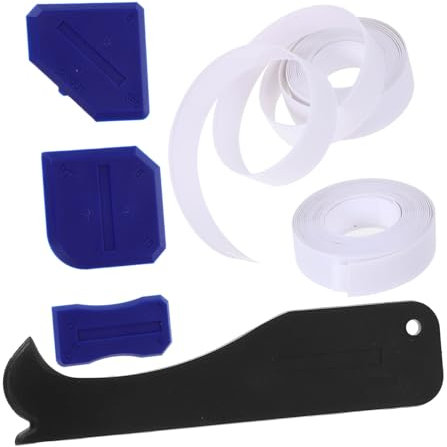 Artibetter 6pcs Caulking Tool Kit Sealant Glue Spatula Grout Tools Sealant Applicator for Kitchen Bathroom
