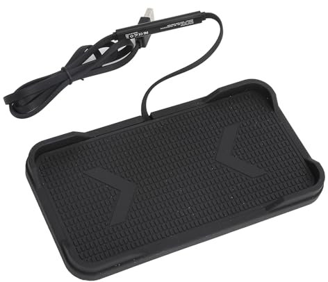 Mtlavishness Wireless Car Charger Qi Charging Pad With Fast Charging And Non Slip Design For Safe Driving In The Car 10W 7.5W Suitable For Mobile Phones That Support Qi Fast
