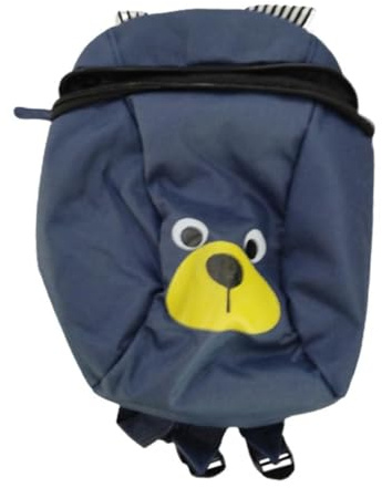 #N/a Mochila Infantil con Arnés Mochila Mochila con Correa Mochila Almuerzo Resistente Al Agua con Forma de Caricatura Y Espuma Gruesa Adecuada para, Azul oscuro
