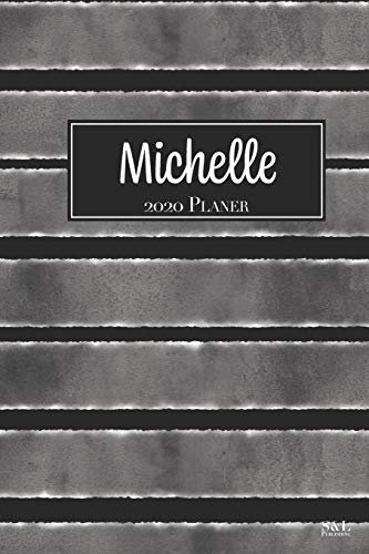 Michelle 2020 Planer: A5 Minimalistischer Kalender Terminplaner Jahreskalender Terminkalender Taschenkalender mit Wochenübersicht