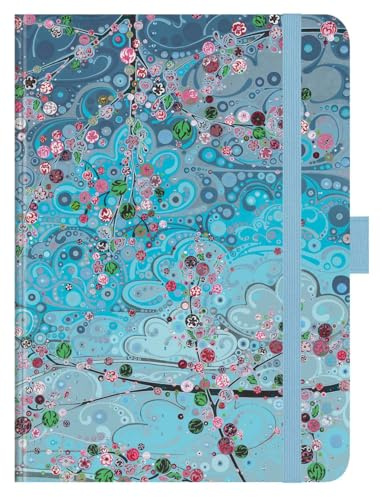 Premium Timer Big Sky 2025: Hochwertiger Buchkalender. Terminplaner mit Wochenkalendarium, Gummiband und Stifthalter. 12 x 17 cm