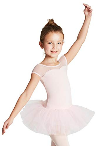Capezio dam 11394c nyckelhål tutu klänning Rosa L