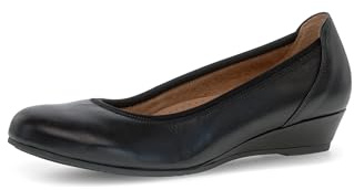 Gabor Damen Keilpumps, Frauen Absatzschuhe,Leichte Mehrweite (G),stoeckelschuhe,Abendschuhe,Court Shoes,stöckelschuhe,schwarz,39 EU / 6 UK