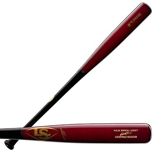 Louisville Slugger Unisex-Erwachsene MLB Prime VG27 Guerrero JR 31 Baseballschläger, rot/schwarz