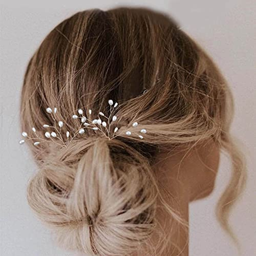 Wendalern Barrette Pour Cheveux De Mariage En Perles De Culture Dorées Épingle À Cheveux Postiche Accessoires De Cheveux Pour Femmes Et Filles