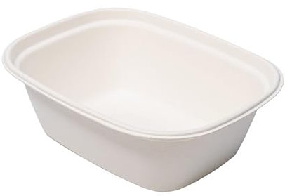 ECOPICNIC Cuencos de Caña de Azúcar 50 unidades 1800 ml | Bols biodegradables desechables para sopas, ensaladas y alimentos, ideales para catering, fiestas y comida para llevar