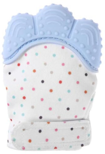 Beißhandschuh - Beißring - Beißhandschuh - Baby-Zahnen - Schmerzlinderung