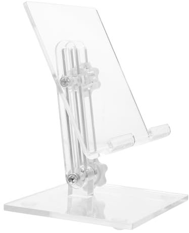 HONMEET Telefonhalter Aus Acryl Handyhalter Schreibtisch Ständer Für Telefon Und Display Multifunktional Und Stabil