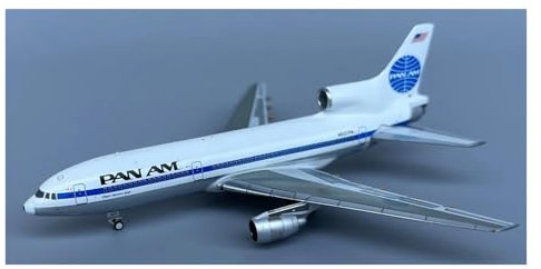 LIUSANG Scale aircraft 1/400 For American PAN AM L-1011 Aircraft Model N507PA Alloy Display Plane Model Decorative Souvenirs Gifts Suitable for display